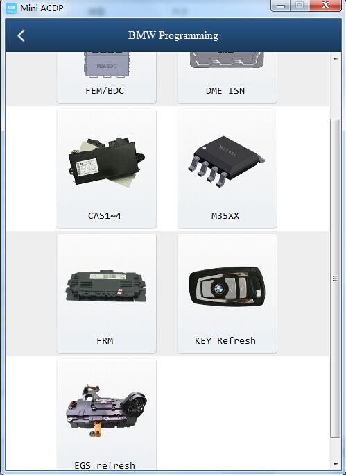 Yanhua Mini ACDP Module 2 for BMW FEM/BDC -3