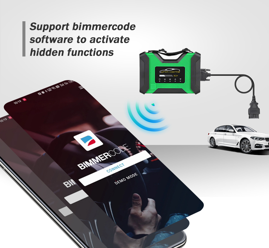 Support Bimmercode Software to Activate Hidden Functions