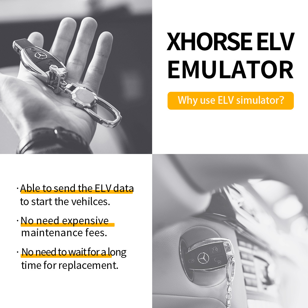 Xhorse ELV Emulator Renew ESL for Mercedes Benz W204 W207 W212-1