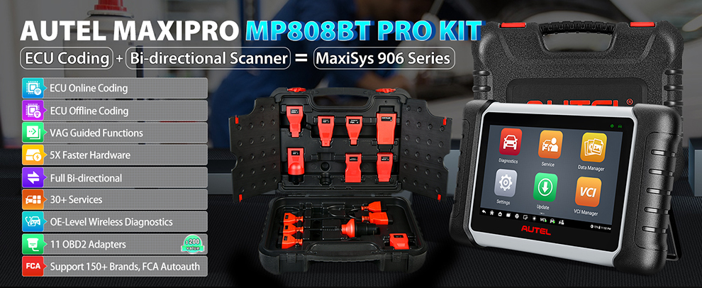 Autel MaxiPRO MP808BT Pro KIT