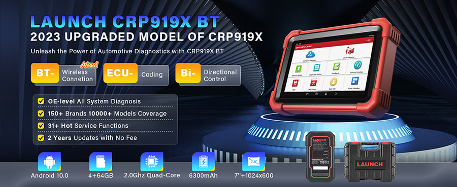 LAUNCH X431 CRP919XBT Wireless Diagnostic Tool-1