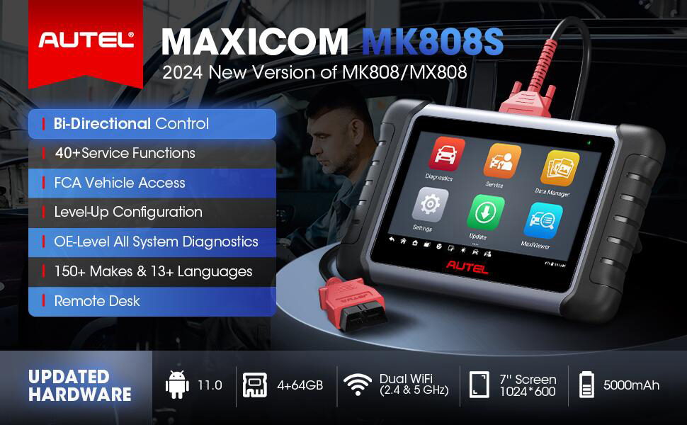 Autel MK808S MK808Z Diagnostic Tablet