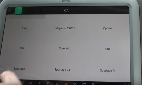 Xtool A80 H6 Pro Odometer Correction For Kia Sportage Via OBDII   7