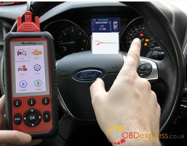  Autel MD808 Pro ABS Reset For Ford Focus 1