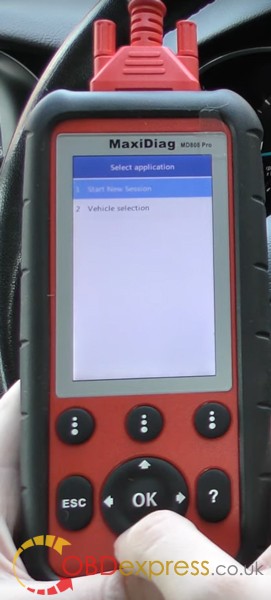 Autel MD808 Pro ABS Reset For Ford Focus 5