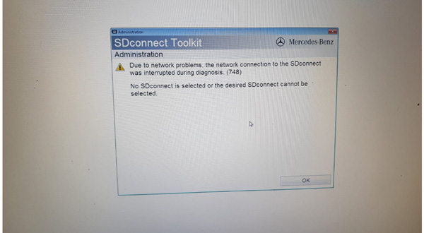 Network Connection To The Sdconnect Was Interrupted 01