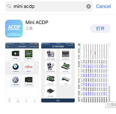 How to install ACDP APP in Iphone IOS?