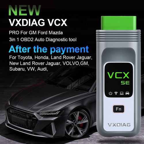 VXDIAG VCX SE Pro OBD2 Diagnostic Tool with Any 3 Free Car Authorization [ Upgrade Version of VCX NANO PRO ]