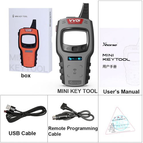 Xhorse VVDI Mini Key Tool Remote Key Programmer Global Version Support Multi-Language