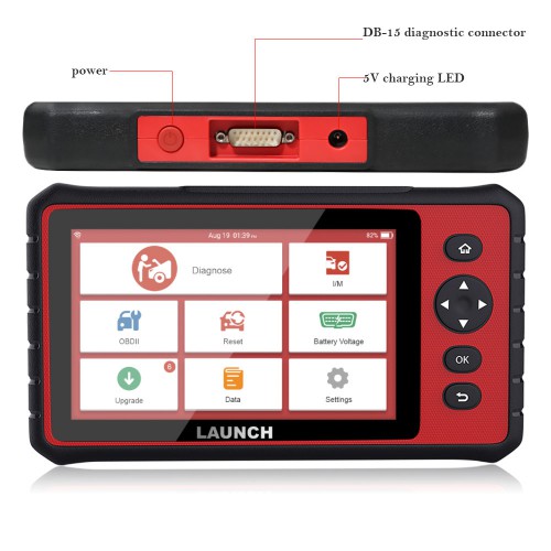 LAUNCH X431 LAUNCH CRP909 CRP 909 All Systems OBD2 Car Diagnostic Scanner With 15 Special Function