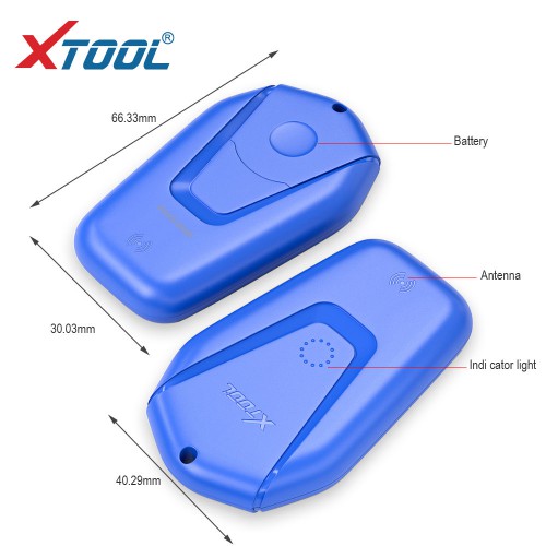 XTOOL KS-1 TOYOTA SMART KEY SIMULATOR for PS90 X100 PAD2 PAD3 PAD Elite A80 H6 Support All Lost via OBD2 KC100 Fit For Toyota Smart Key