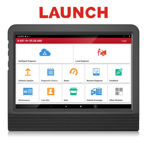 Launch X431 V+ Pro3 10.1inch Tablet with HD3 Heavy Duty Truck Module Support Both 12V / 24V Cars and Trucks