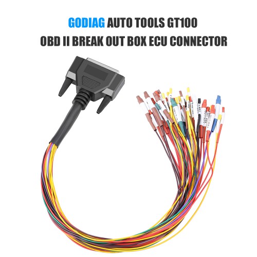 GODIAG Colorful Jumper DB25 Cable for All ECU Connection