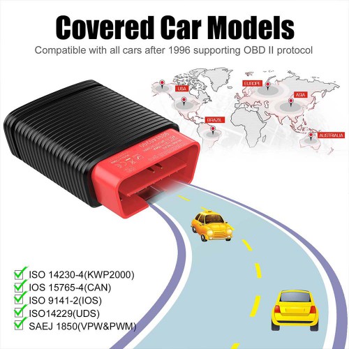 Original ThinkcarPro Thinkcar Pro ( Thinkdiag Mini ) OBD2 Full System Diagnostic Scanner With One Year All Brands License