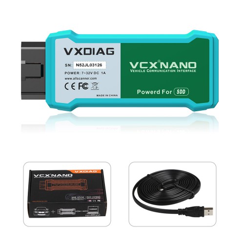 V164 SDD VXDIAG VCX NANO for JLR Land Rover and Jaguar