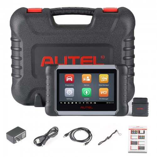 Autel MaxiCOM MK808BT Full System Diagnostic Tool with Bluetooth Newly Adds AutoAuth for FCA SGW, Active Test and Battery Testing