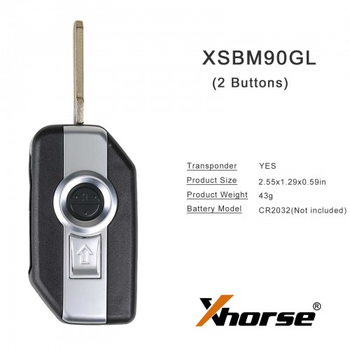 XHORSE XSBM90GL BMW Motorcycle XM38 Key for VVDI2 and Key Tool Plus