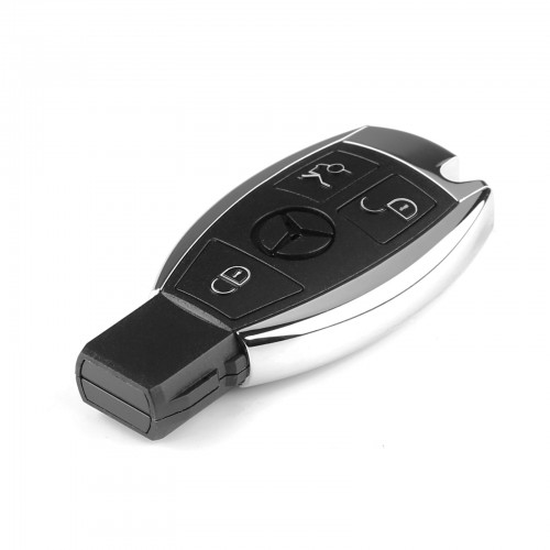 5pcs CG Mercedes Benz 08 Version Keyless Go Key 2-in-1 315MHz/433MHz With 3 Buttons Key Shell and LOGO