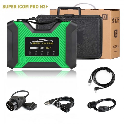 SUPER ICOM PRO N3+ BMW WIFI Diagnostic Tool Full Configuration With Software 1TB HDD