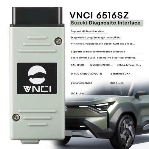 VNCI 6516SZ Suzuki Diagnositc Tool Compatible with SDT-II OEM Software Driver