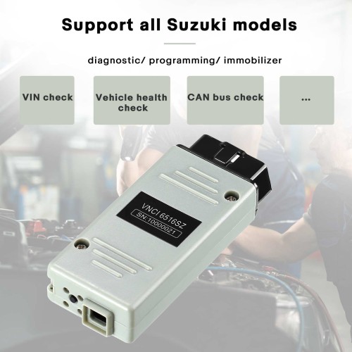 VNCI 6516SZ Suzuki Diagnositc Tool Compatible with SDT-II OEM Software Driver