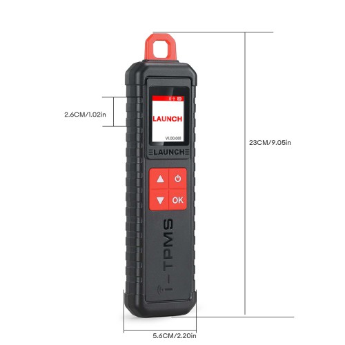 2024 Launch X431 i-TPMS Handheld TPMS Service Tool Work with X-431 Scanner/ i-TPMS Mobile APP Supports All 315/433MHz Sensors