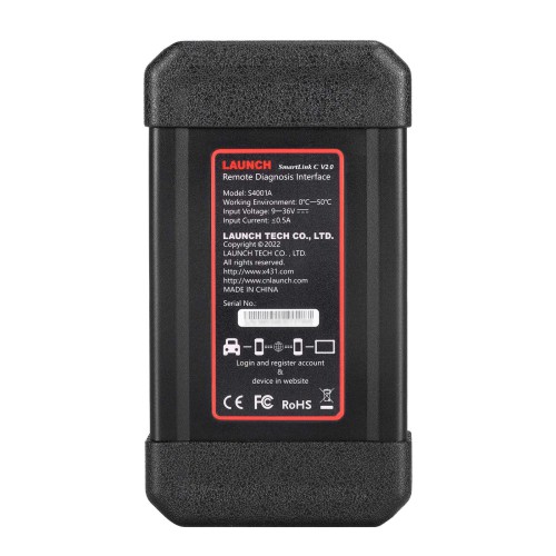 Launch X431 V+ SmartLink HD (PRO3 LINK) Commercial Vehicles Diagnostic Tool with SmartLink C 2.0 VCI for Trucks, Buses, Agricultural, Trailers, Ships