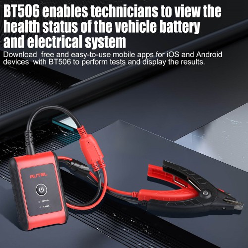 Autel MaxiBAS BT506 Car Battery and Electrical System Analysis Tool