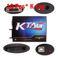 10 Pcs KTAG K-TAG ECU Programming Tool ECU Prog Tool Master Version