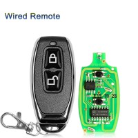 XHORSE XKGD12EN Garage Wire Universal Remote Key Fob 2 Button for VVDI Key Tool 5pcs/ lot