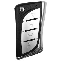 5pcs Xhorse XELEX1EN Universal Remote Key LEXUS Folding Super Remote Key 4 Buttons