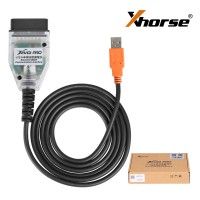 2024 XHORSE MVCI PRO J2534 Passthru Cable for VW TOYOTA HONDA IDS SSM4 Support D-PDU & J2534