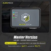 Original ALIENTECH KESS3 Master Car OBD + Car BOOT BENCH Protocols Activation