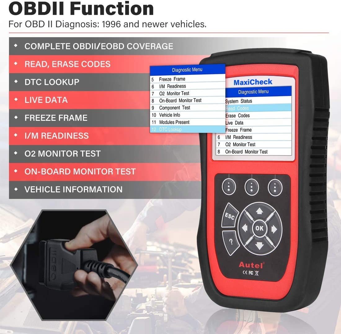 Maxicheck Pro OBDII function