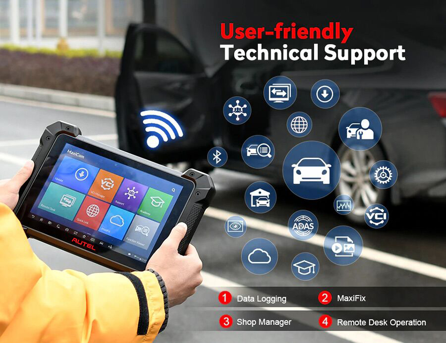 autel mk908 User-Friendly Add-On Features