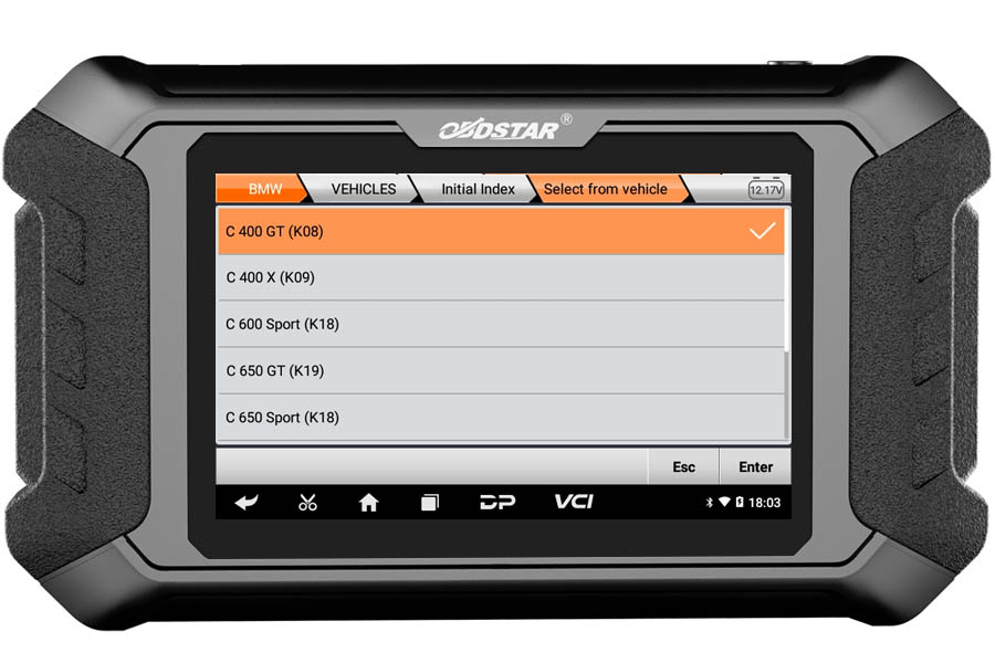 OBDSTAR iScan BMW Motorcycle Diagnostic Tool-3