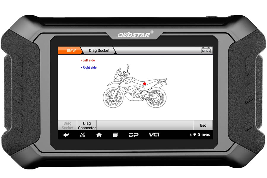 OBDSTAR iScan BMW Motorcycle Diagnostic Tool-6