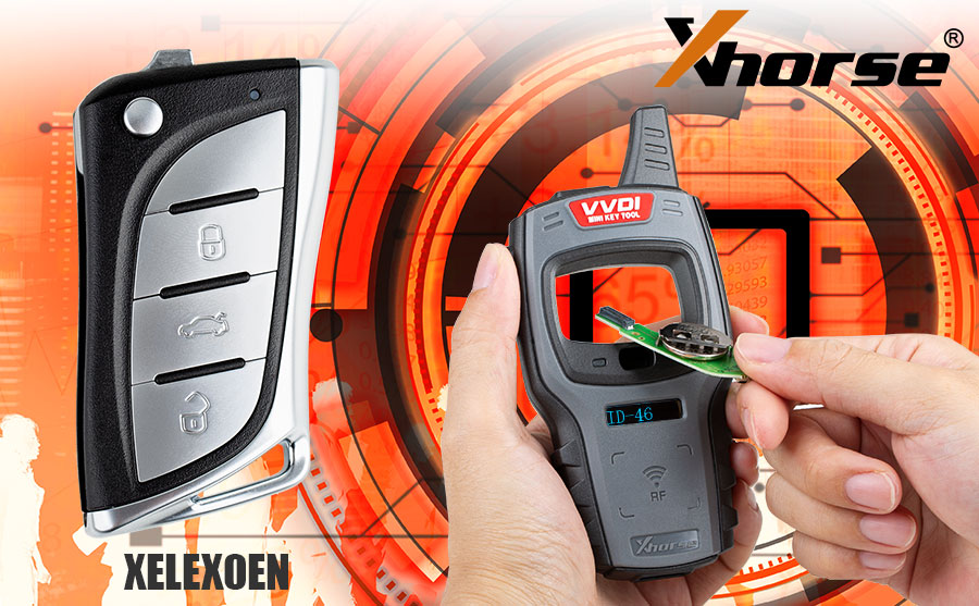 Xhorse XELEX0EN VVDI Super Remote Key 3 Buttons