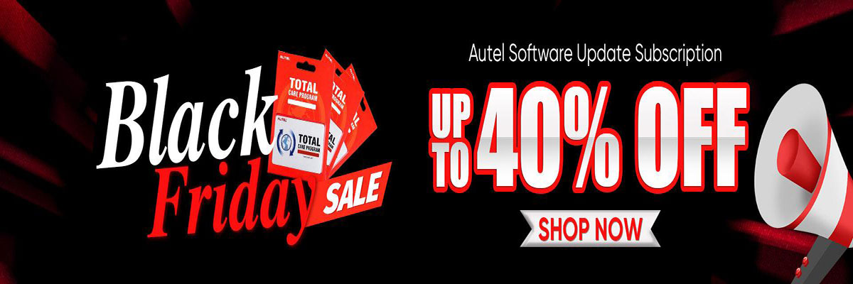 Autel Software Update, Black Friday Sale, UP TO 40% OFF, Lowest Price of the Year!