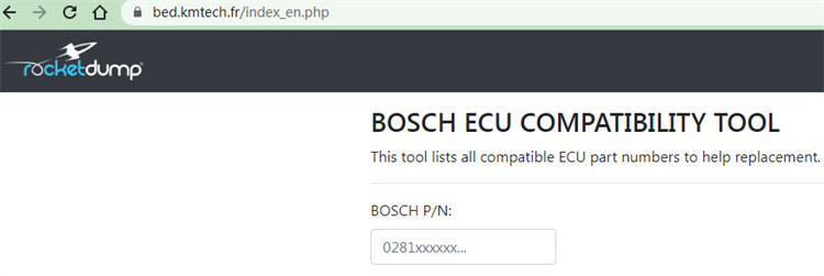Foxflash ECU Programmer update Bosch ECU references