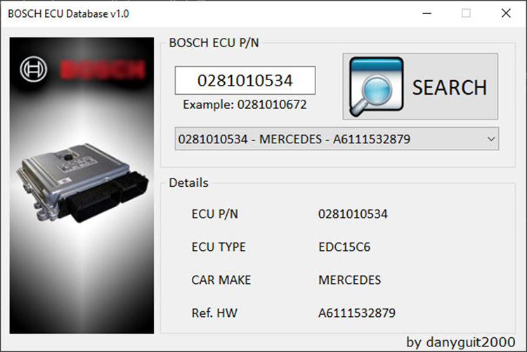 Foxflash ECU Programmer update Bosch ECU references