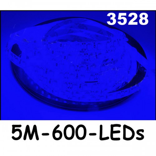 New 5M Blue 5050 SMD LED Waterproof Flexible Strip 150 LEDs