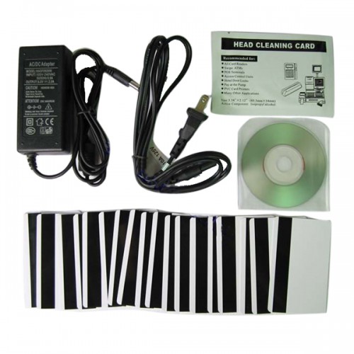 MSR606 Magnetic Stripe Card Reader Writer Encoder MSR206 MSR605 + 20 Cards