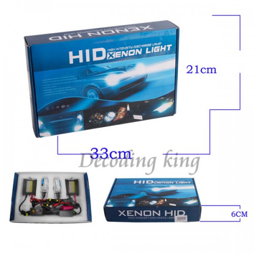 55W CANBUS Bi-Xenon HID SLIM Kit AC Hi/Lo Works With All Cars