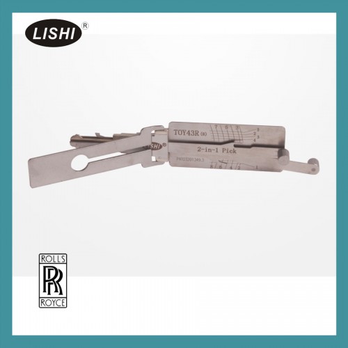 Lishi TOY43 2-in-1 Pick and Decoder (8 tooth)