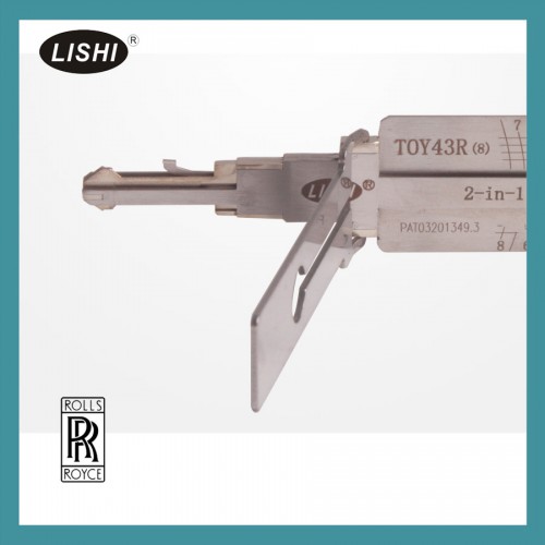 Lishi TOY43 2-in-1 Pick and Decoder (8 tooth)