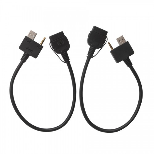HYUNDAI KIA AUX USB Input Audio Cable for IPOD IPHONE