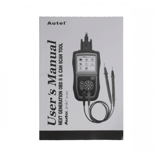 Original Autel AutoLink AL439 OBDII/CAN and Electrical Test Tool Multi-language