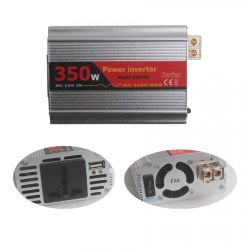 350W USB Car Inverter DC 12V to AC 110V