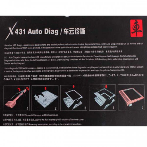 Original Launch X431 iDiag Auto Diag scanner for iPad and iPhone update online